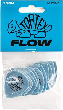 Jim Dunlop Tortex Flow Pick 1.0MM - 12 Pack