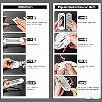 Vista 8 de Paquete de 3 protectores de pantalla de vidrio templado para iPhone 17 Air con kit de alineación automática, polvo automático, grado militar 9H+