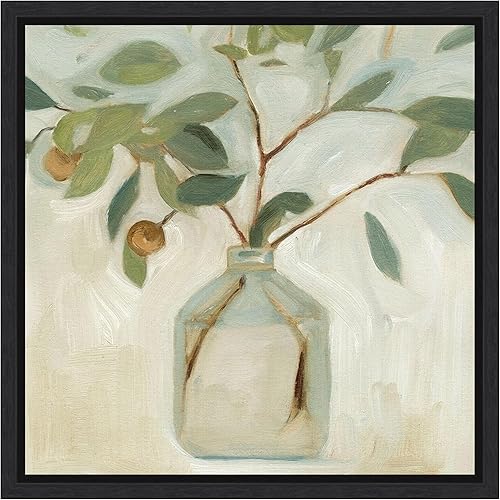 Miniatura 8 de Amanti Art Lienzo enmarcado para pared, 22 x 22 pulgadas, Arreglo neutro I de Emma Scarvey, lienzo enmarcado para pared, obras de arte de naturaleza