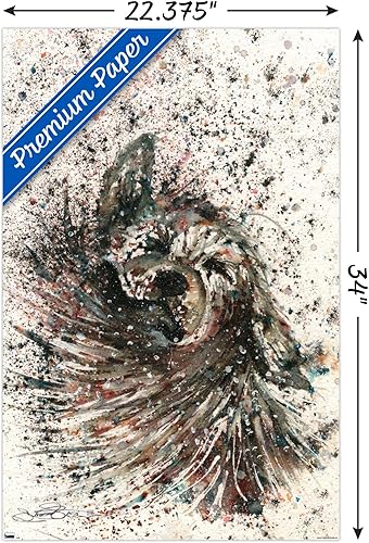 Miniatura 3 de Trends International Emma Steel - Póster de pared de perro mojado