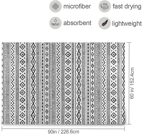 Miniatura 3 de Horizontal Stripes Bed Blanket Comfy Warm All Season Use Flannel Blanket 60x90 Inches for Car Couch Chair Couch Adults Kids Fluffy Blanket