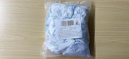 Miniatura 8 de O2frepak Paquete de 3.53oz (10 paquetes) absorbentes de humedad de grado alimenticio, paquetes de gel de sílice desecante para almacenamiento,