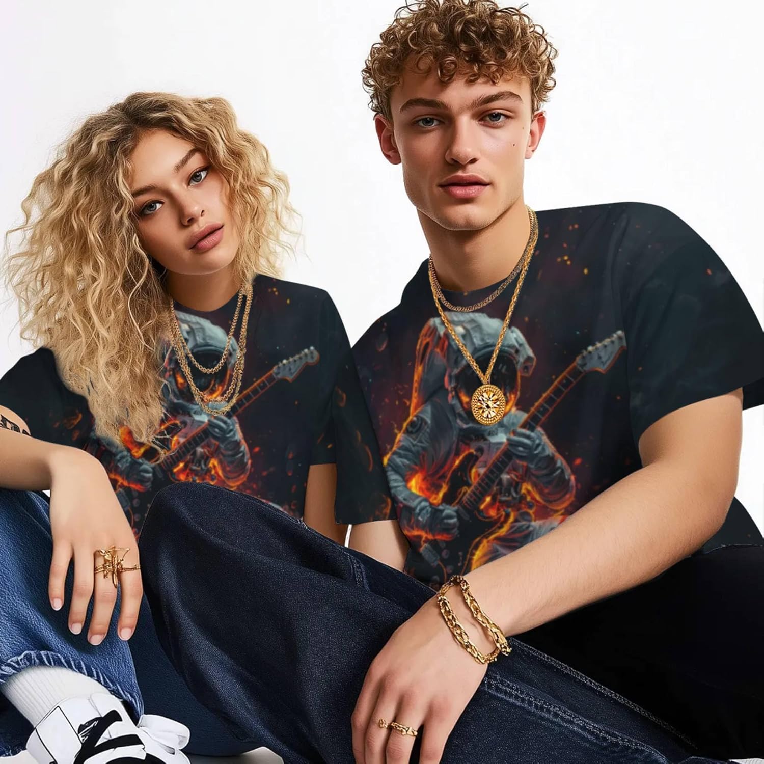 3D Pattern Printed T-Shirt Design Unique Stylish Tee for Men and Women Comfortable Casual Wear Perfect forParties - Image 5