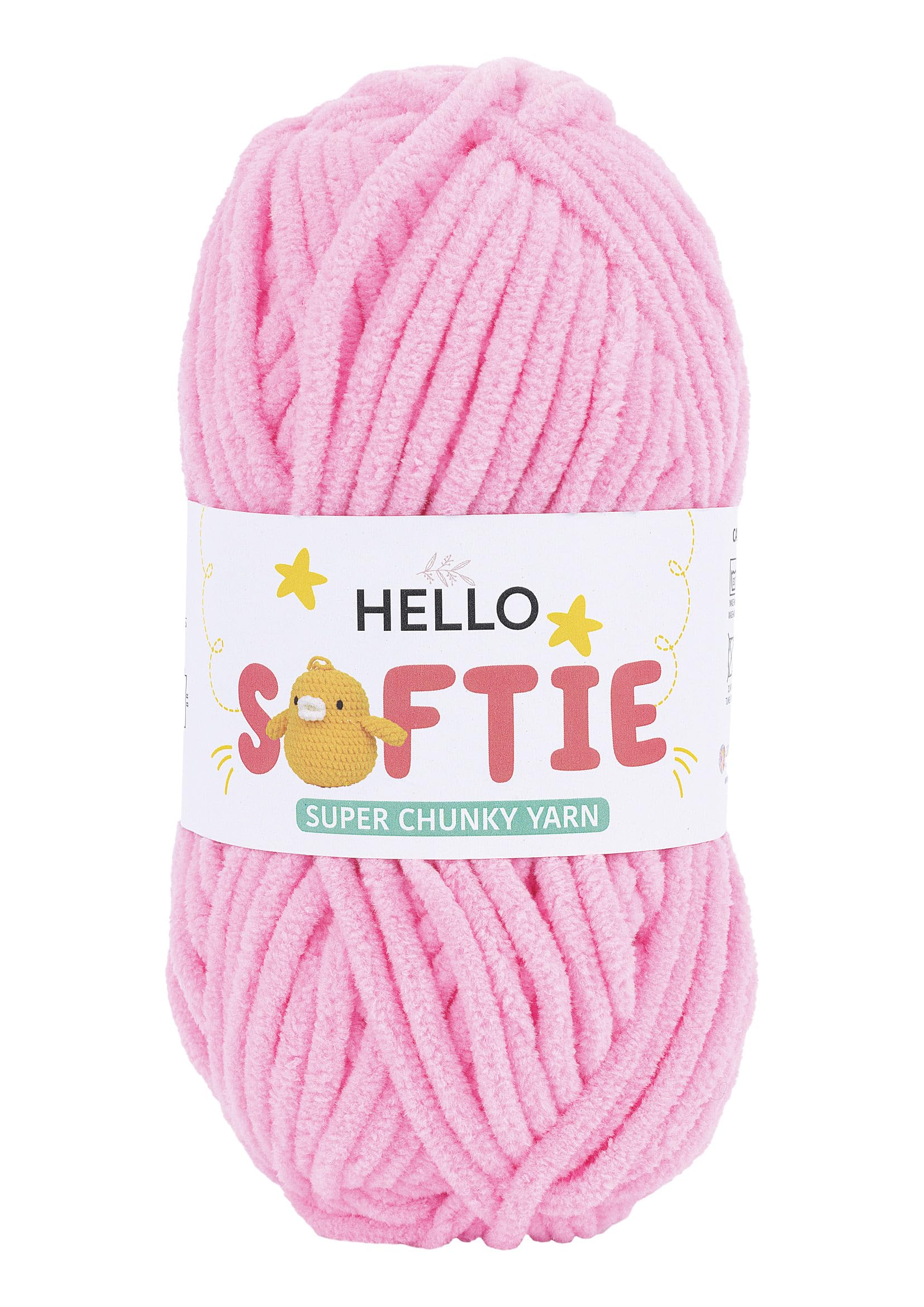 Hello Softie Blanket Yarn 100g - Candy Floss