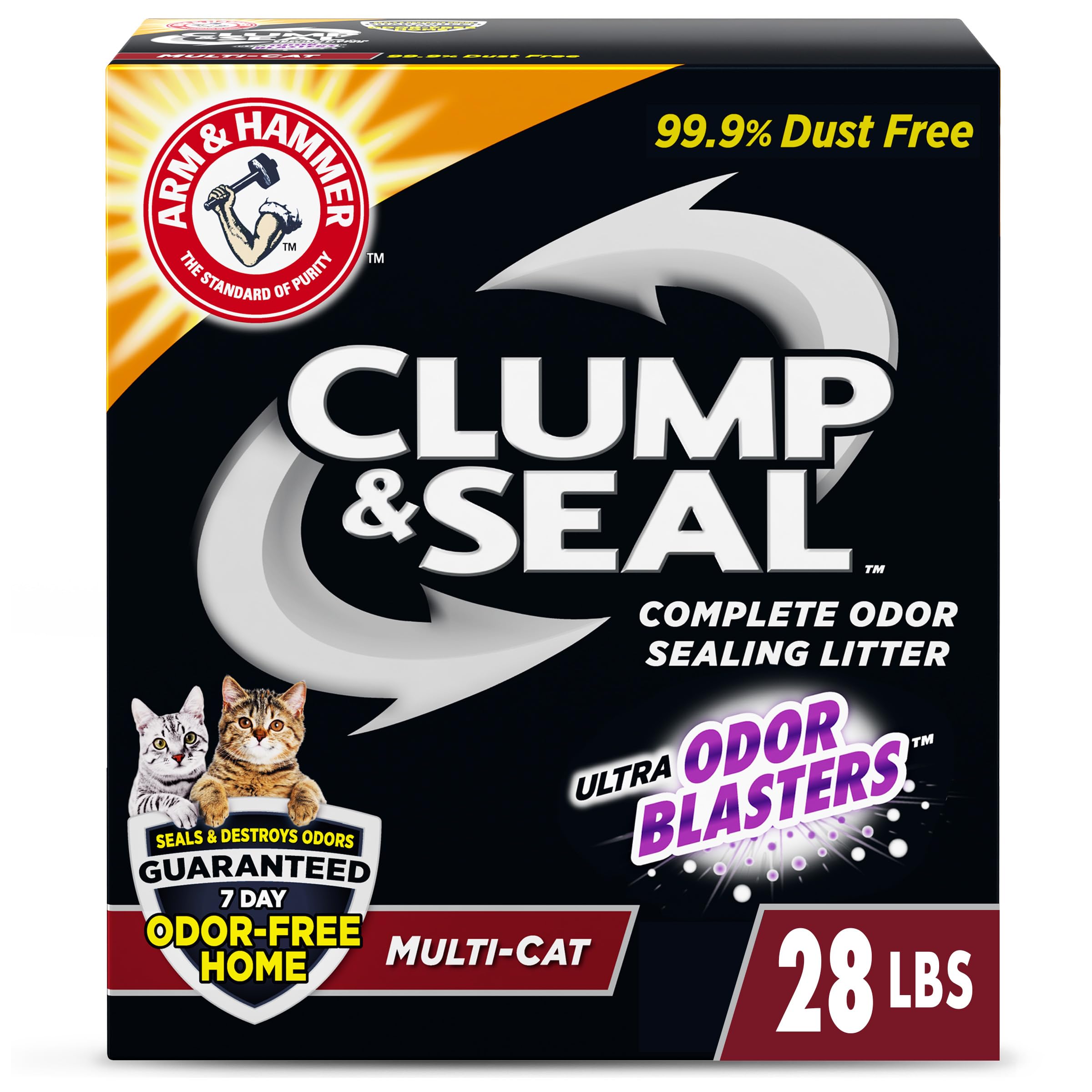 Arm Hammer Clump Seal Litter Multi Cat Complete Odor Sealing