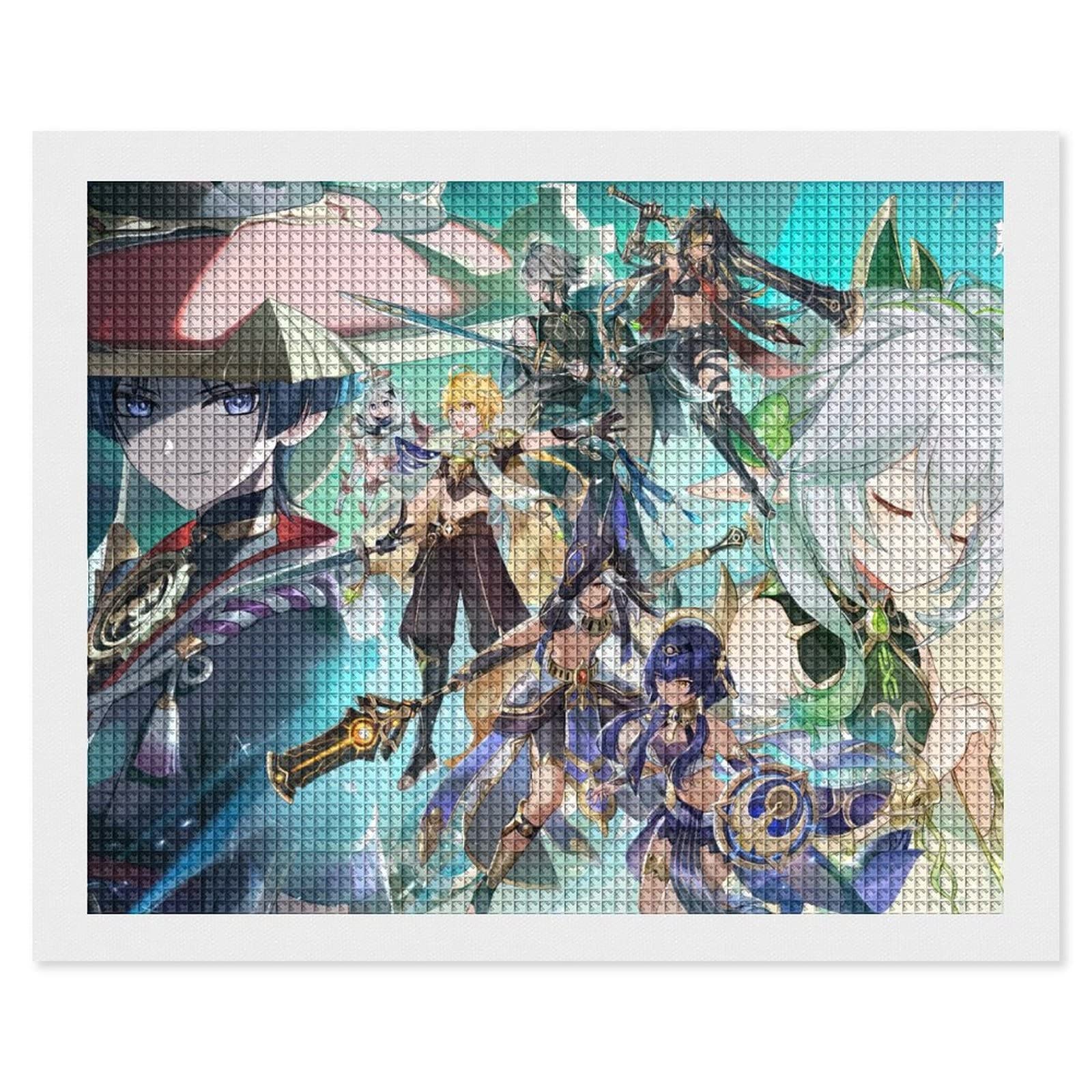ダイヤモンドアート　原神 Amazon | 原神ダイヤモンドアートダイヤモンドアート キット全面