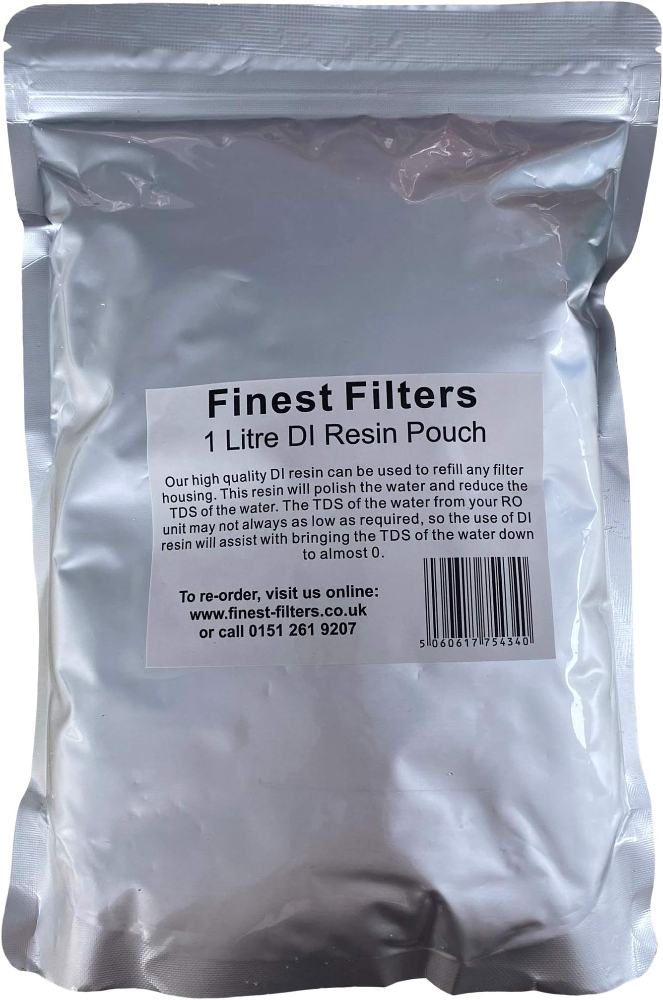 1L DI Mixed Bed Deionising Resin/DI Resin for RO Unit Reverse Osmosis