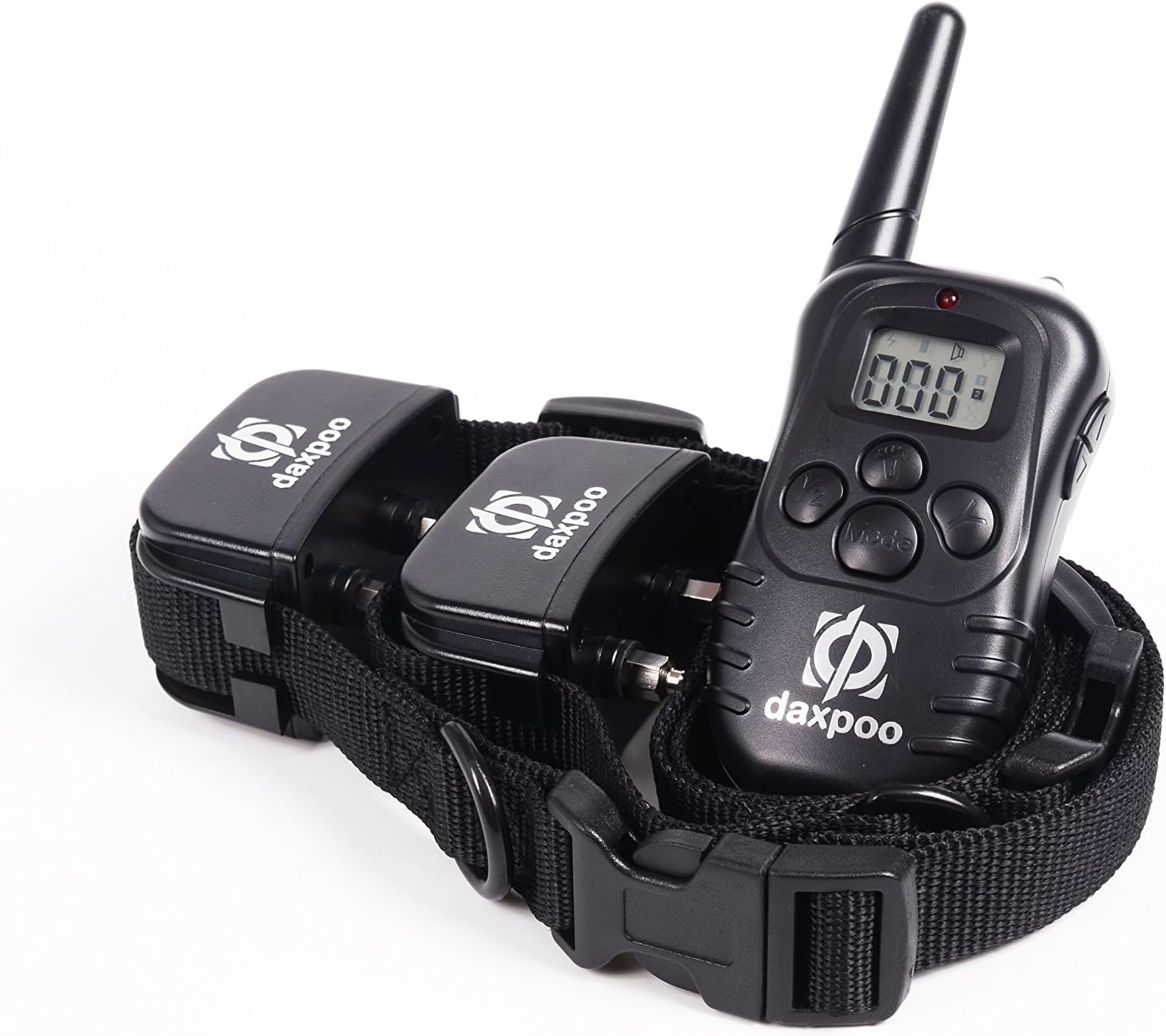 Daxpoo 330 Yards Remote E-collar Pet998dr Waterproof Dog Training Collar For 2 Dogs Shock Collar Dog Trainer Pet Training Collar