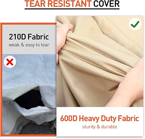 Miniatura 2 de Arcedo Fundas para tumbonas de patio, impermeables, para exteriores, fundas para tumbonas de día para playa junto a la piscina, funda resistente a