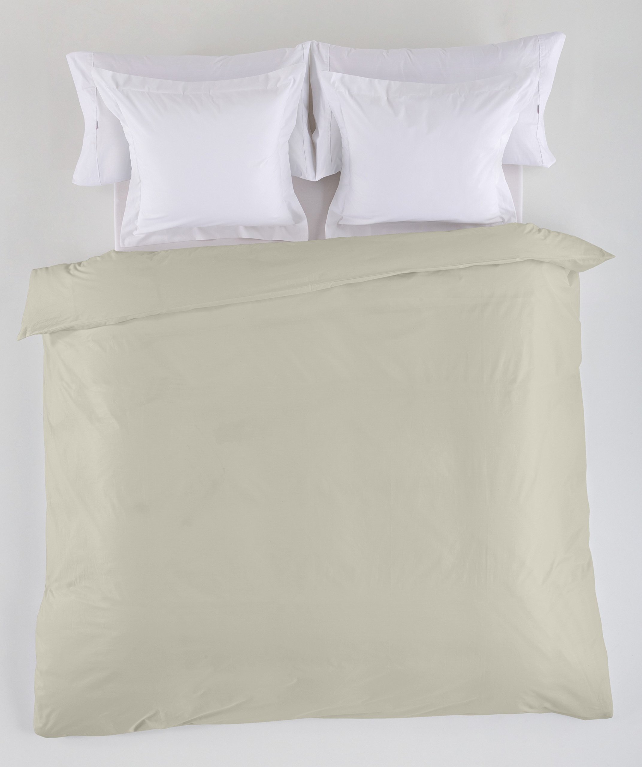 Drap plat en coton acier lit 200 pour une chambre moderne