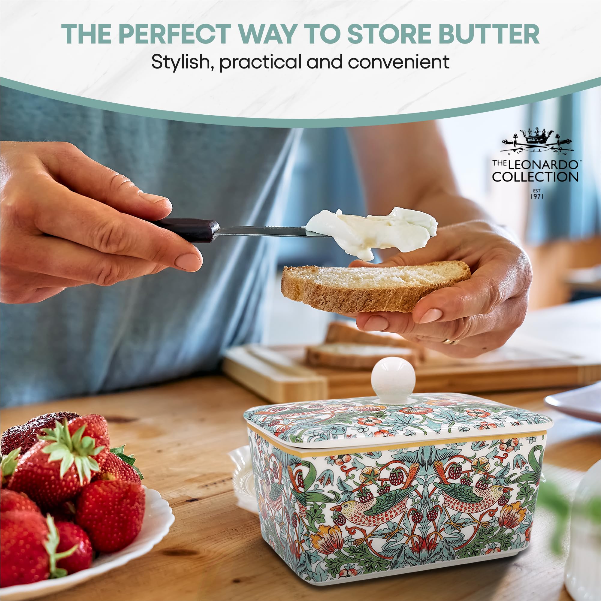 Amazon.com | The Leonardo Collection William Morris Strawberry