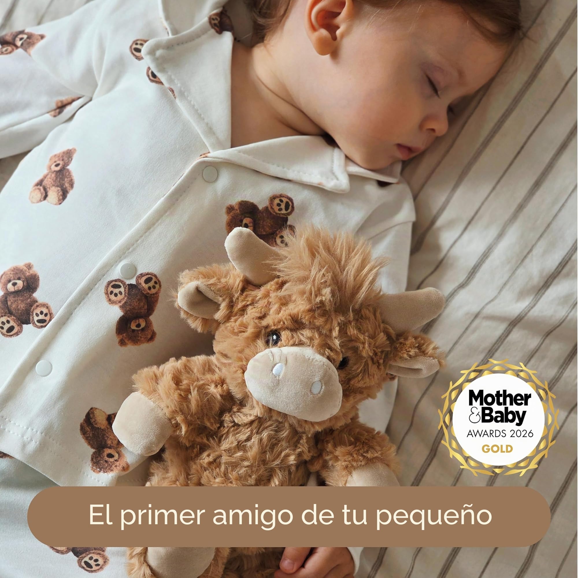 Moonkie Hug & Go Mochila Infantil, Bolso Bebe con Juguete Desmontable, para Niño y Niña 1 2 3 Años, Mochila Bebe Guarderia de Peluche Suaves, con Correas Ajustables, Regalos Niños para Viajes