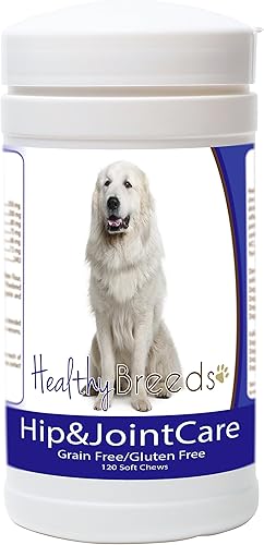 Healthy Breeds Great Pyrenees Cuidado de la cadera y las articulaciones, 120 unidades
