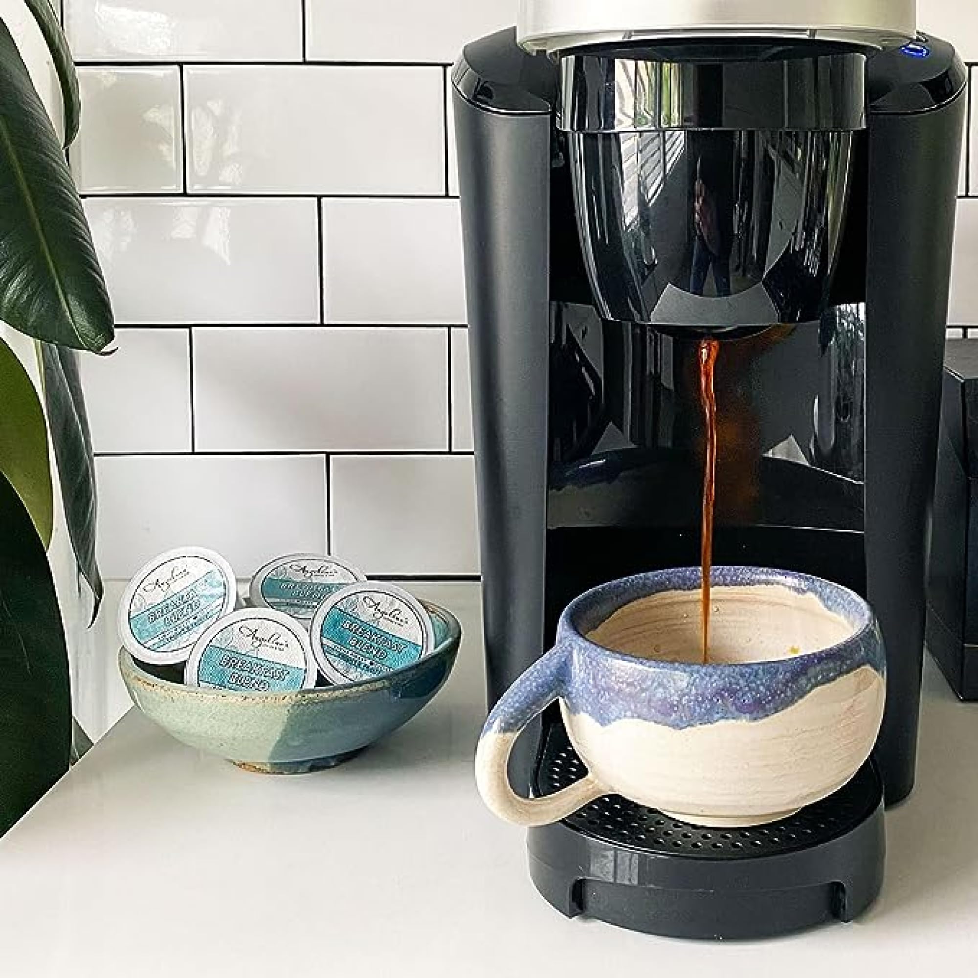 Angelino's Coffee, 96 unidades, compatible con cafeteras Keurig 2.0 K-Cup (variedad de tostado medio, 96 unidades)