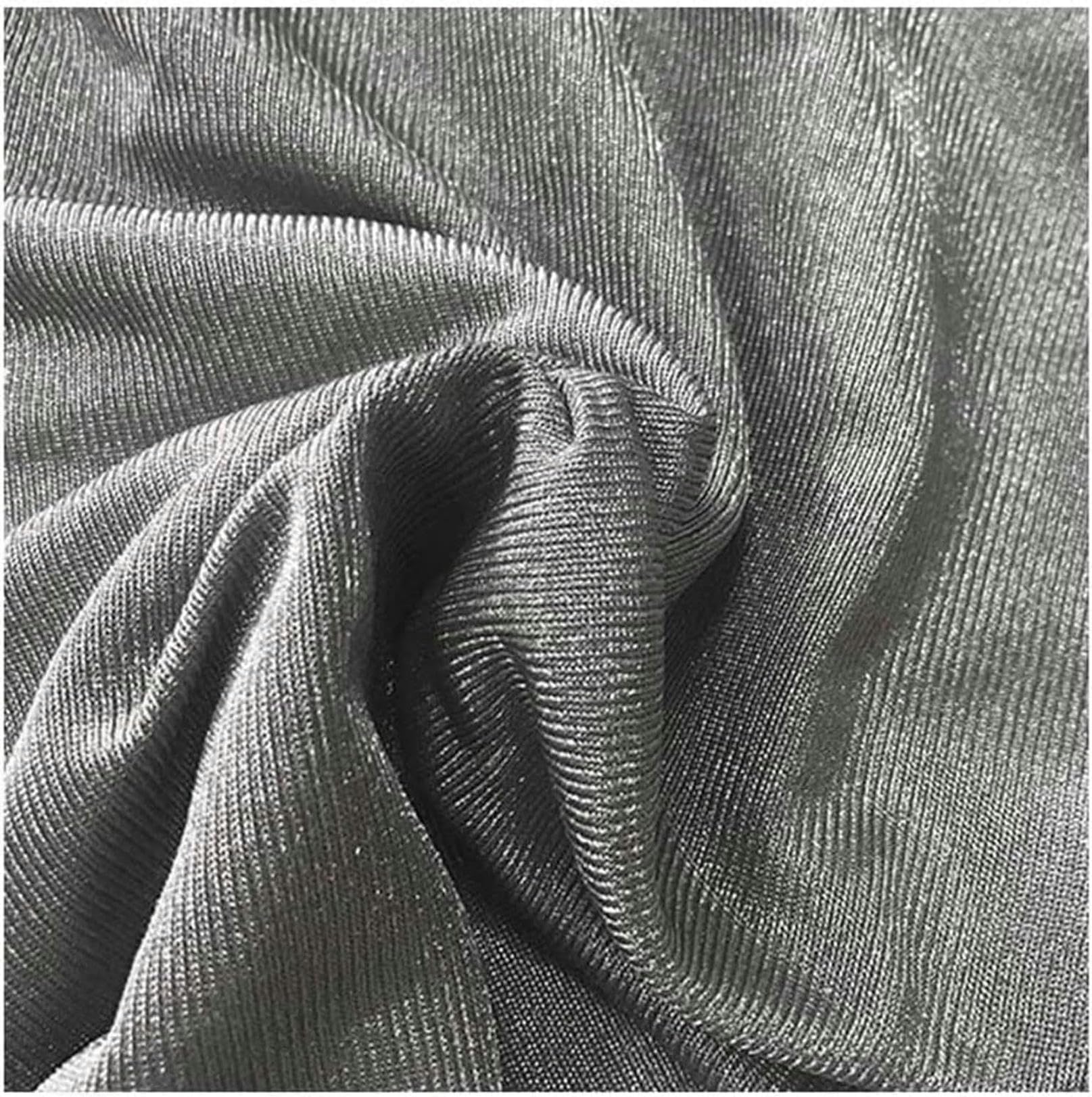 Tissu en fibre d'argent bloquant le cuivre et les ondes RFID pour une protection domestique