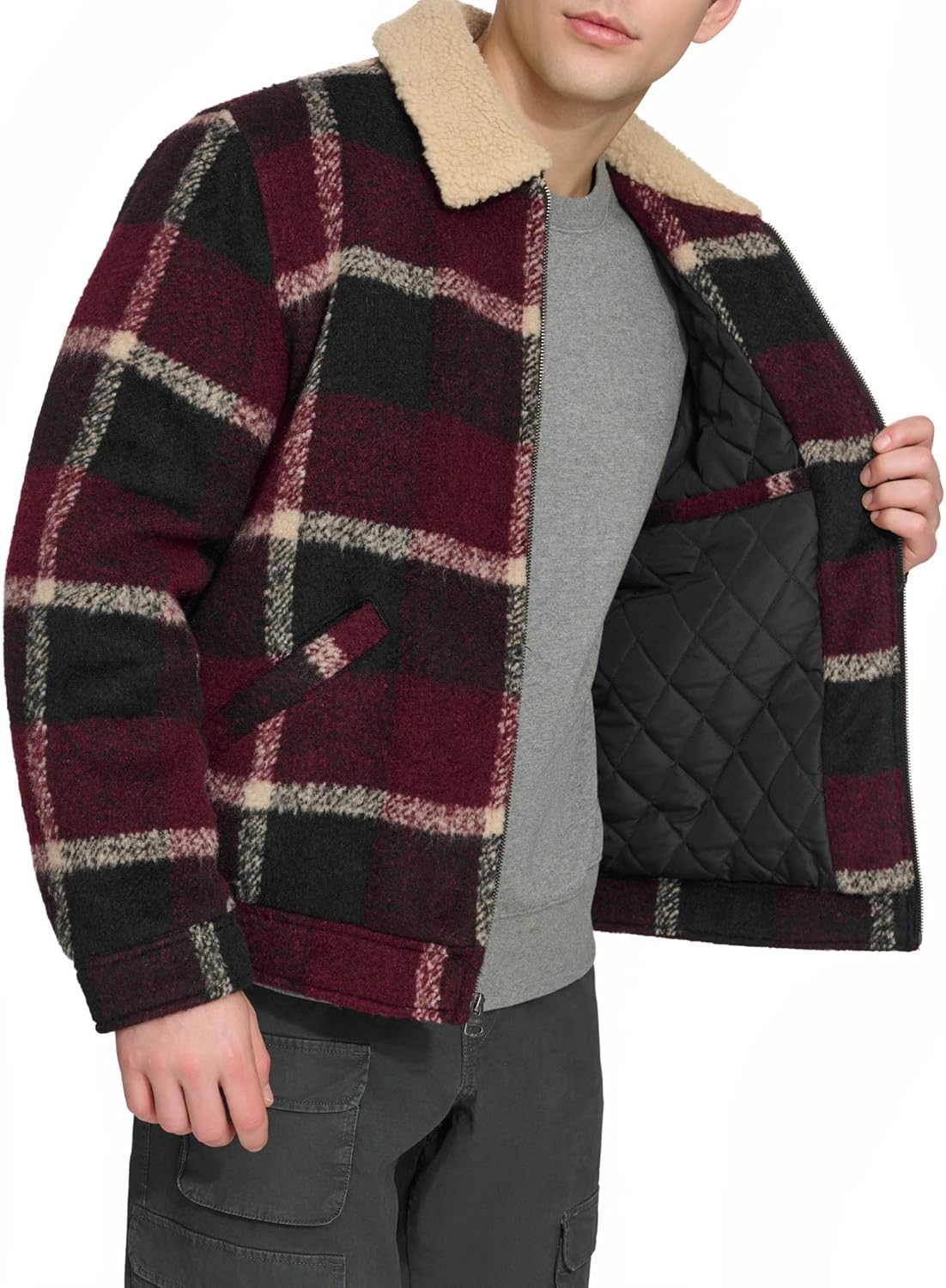 Levi's Men's Wool Blend Depot Jacket - Image 5