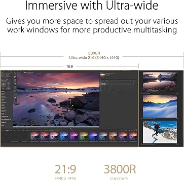 Asus ProArt PA34VCNV 34,1'' 5ms 60Hz IPS Monitör