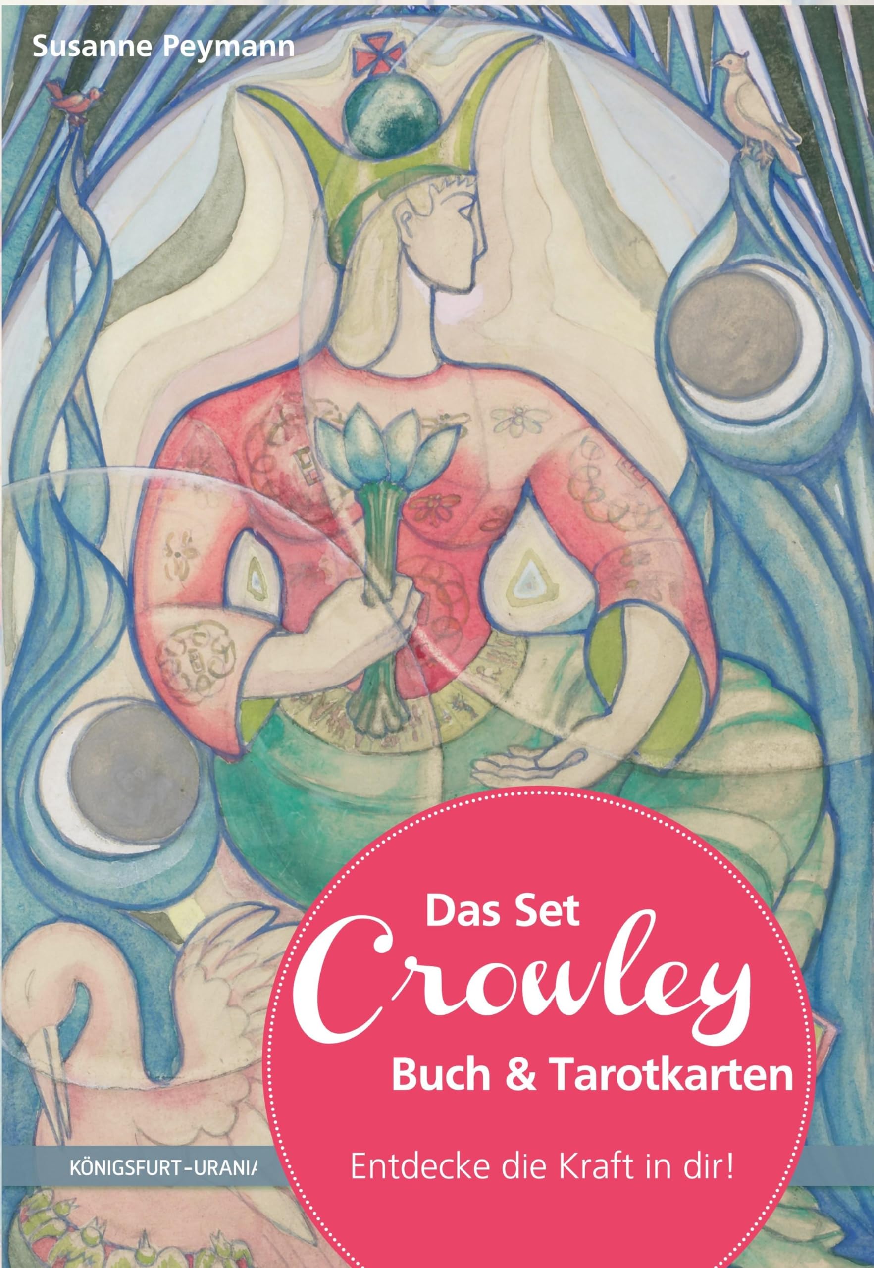 Das Set Crowley-Tarot: Set mit Buch und Karten