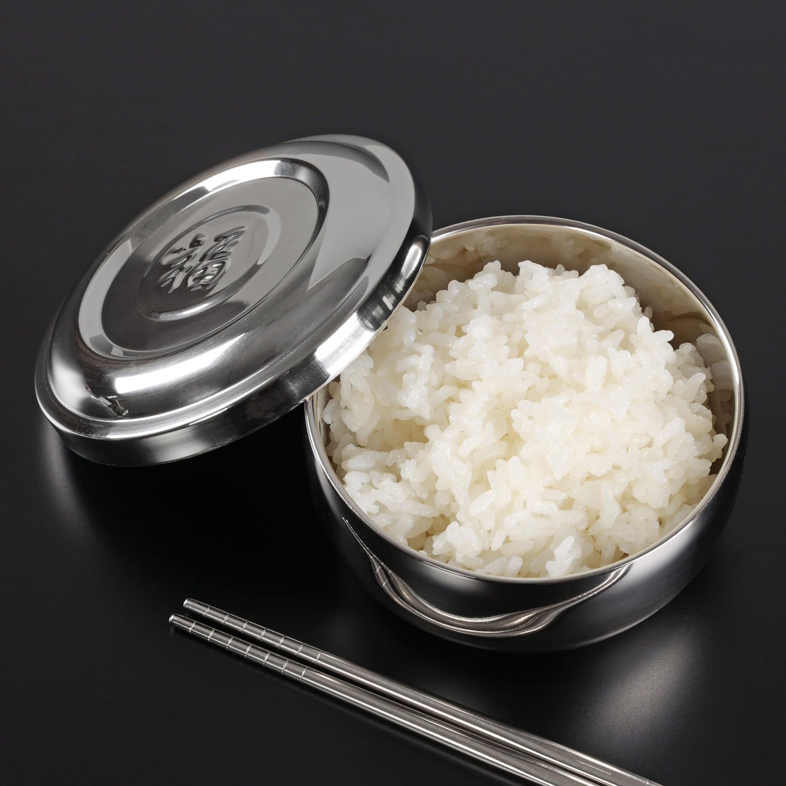 Amazon｜パール金属 食器 茶碗 蓋付 ダブルステンレス製 二重構造 外径