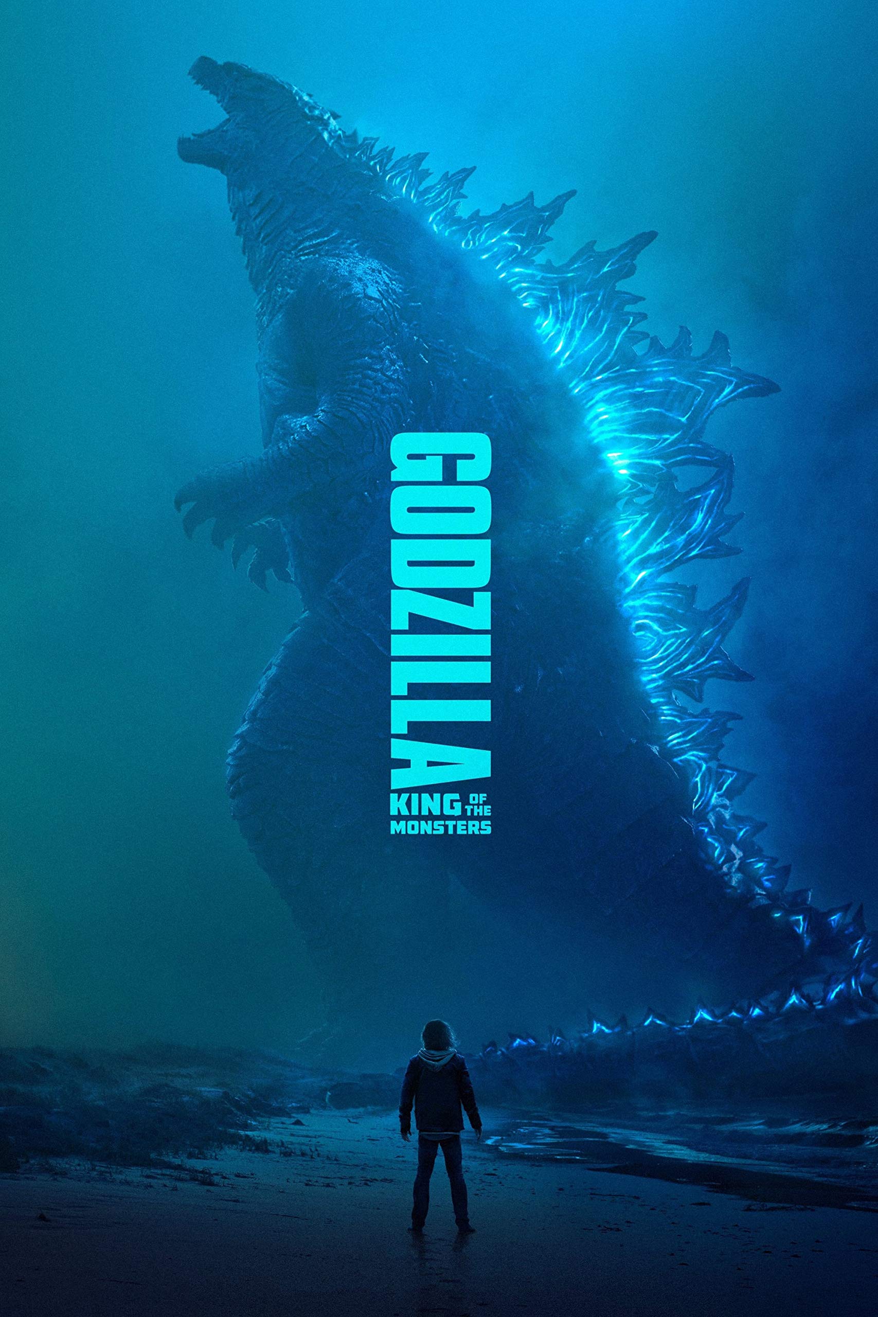 Crafty Little Penguin Godzilla King of The Monsters Movie Poster Print Wall Art A4 A3 A2 Maxi Movie Comics - 1673 (Maxi - 61cm x 91cm)