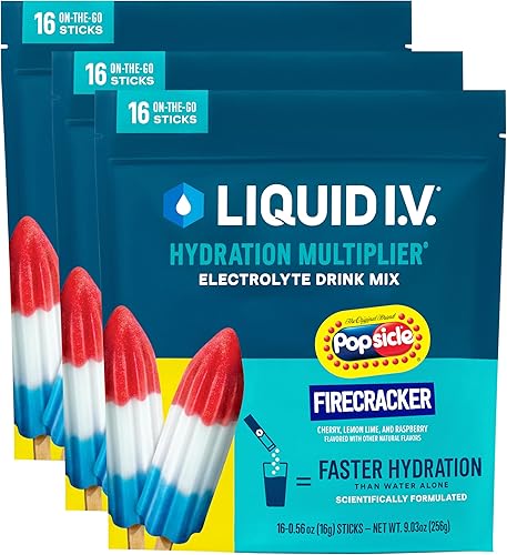 Miniatura 22 de Liquid I.V.® Multiplicador de hidratación - Pomelo | Mezcla de bebida en polvo de electrolitos | Pack de 3 (48 porciones)