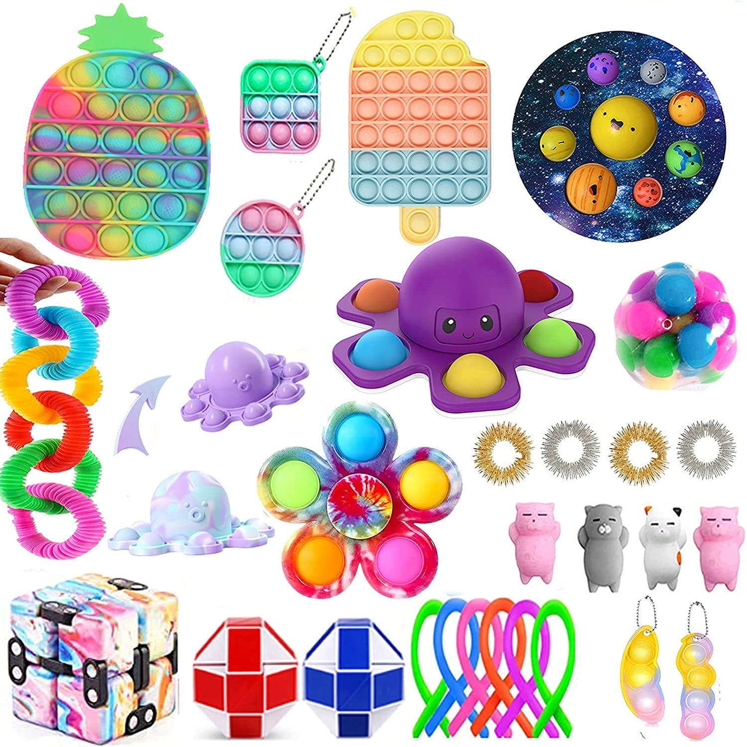 Buy Simple Dimple Fidget Pack Solar System Toys Simple Dimple