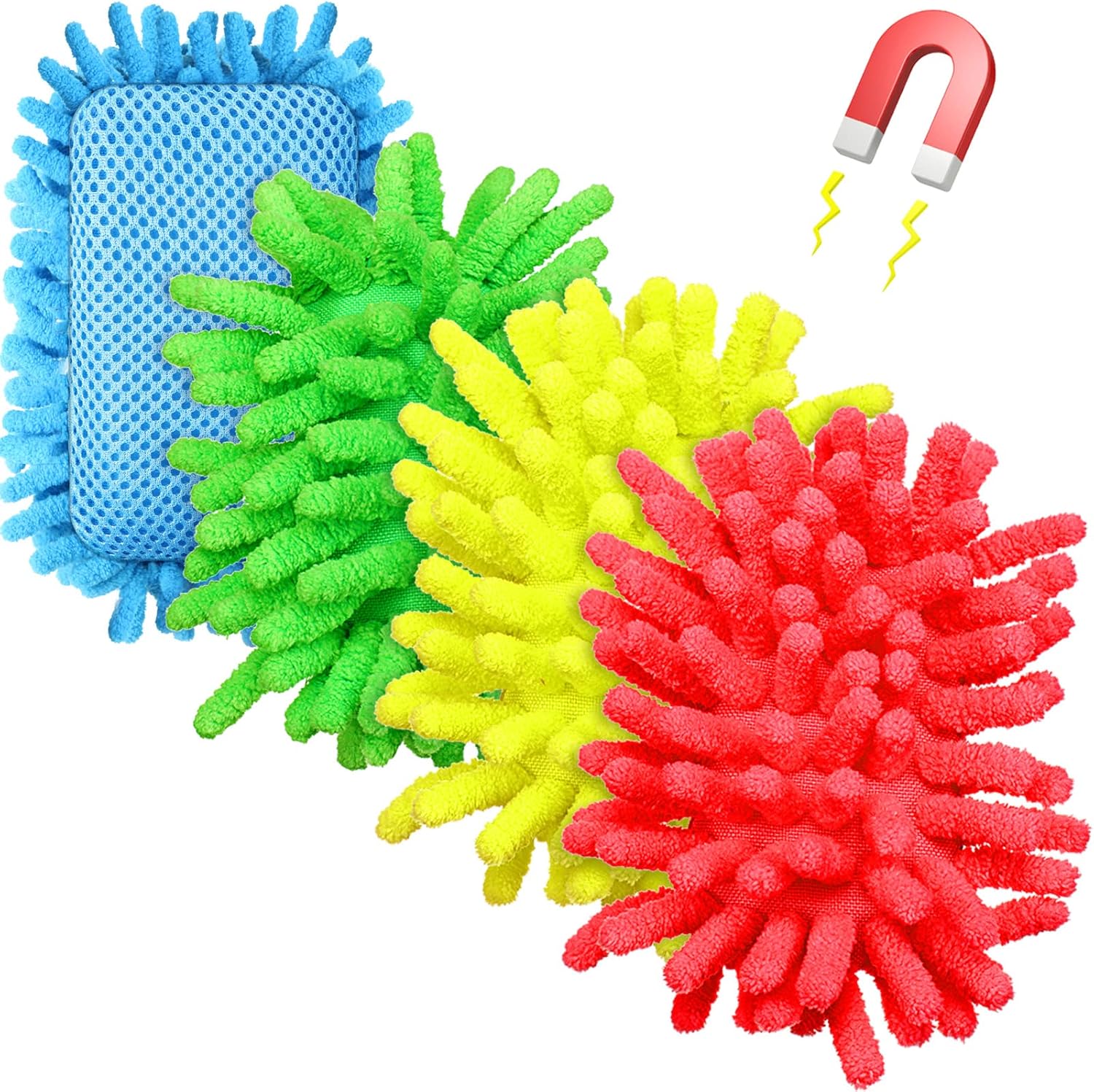 4 Pieces Dry Erase Erasers Whiteboard Eraser