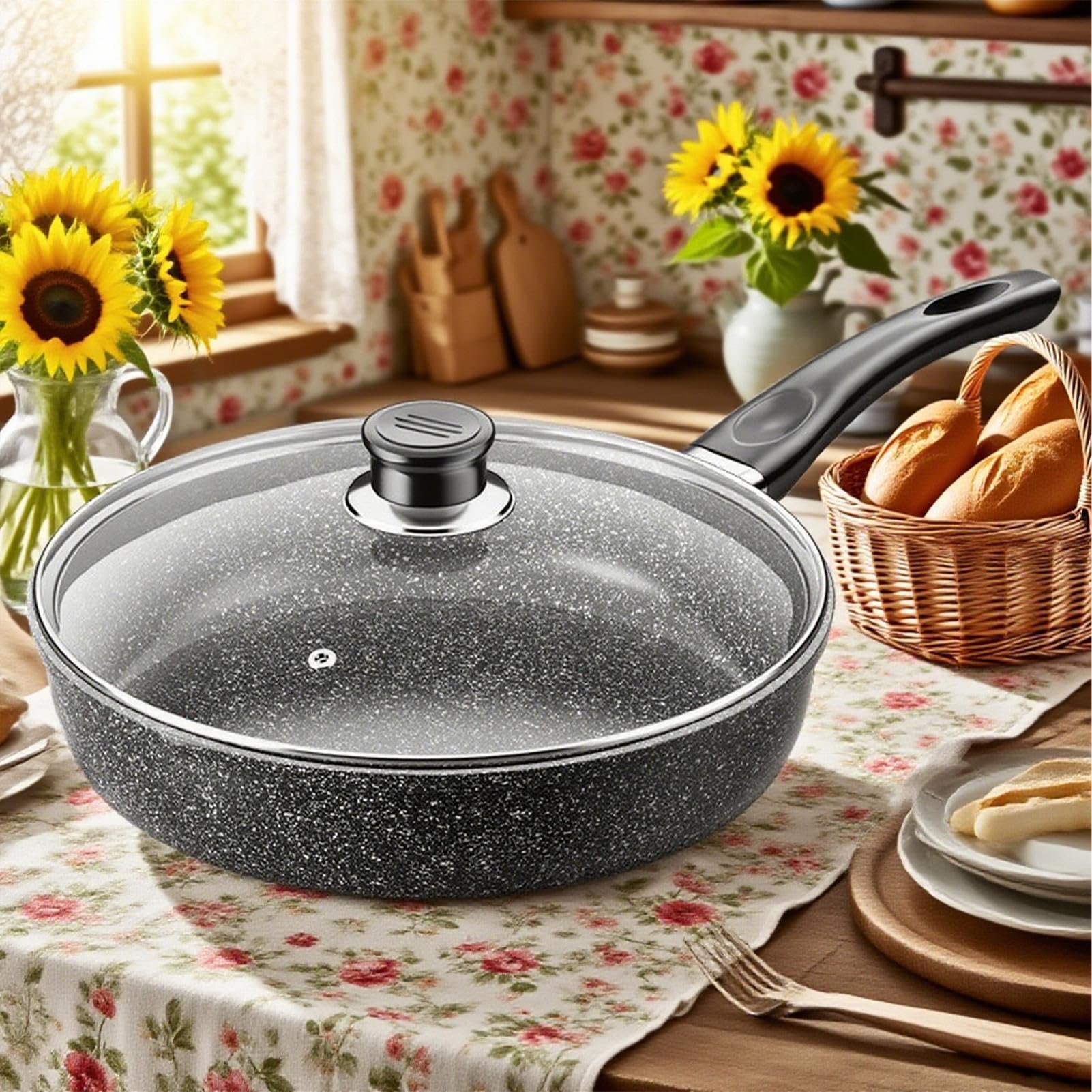 Patelnia Metalowa Patelnia Ceramiczna Na Indukcję