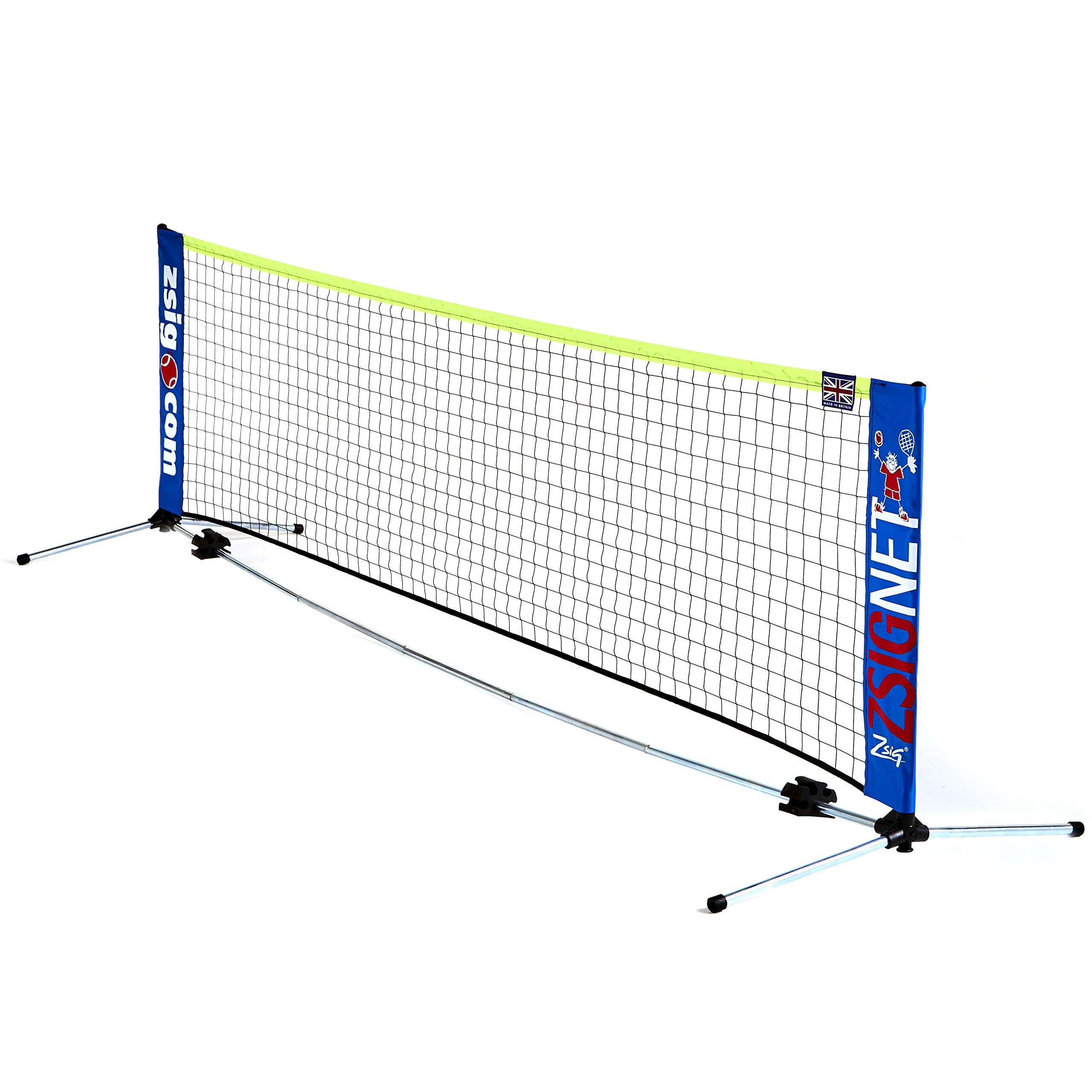 ZSIG - Mini Red de Tenis Familiar, Red portátil de 3 m, Ideal para Jardines