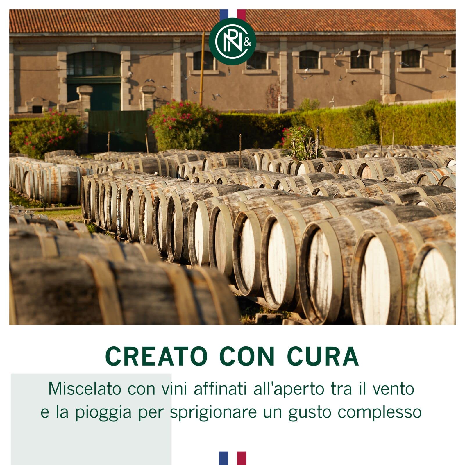 Noilly Prat Original Dry Vermouth, 18% Vol., 75 cl / 750 ml, un aperitivo francese ideale per il cocktail Martini, creato con 20 erbe e spezie come camomilla, coriandolo, arancia e fiori di sambuco