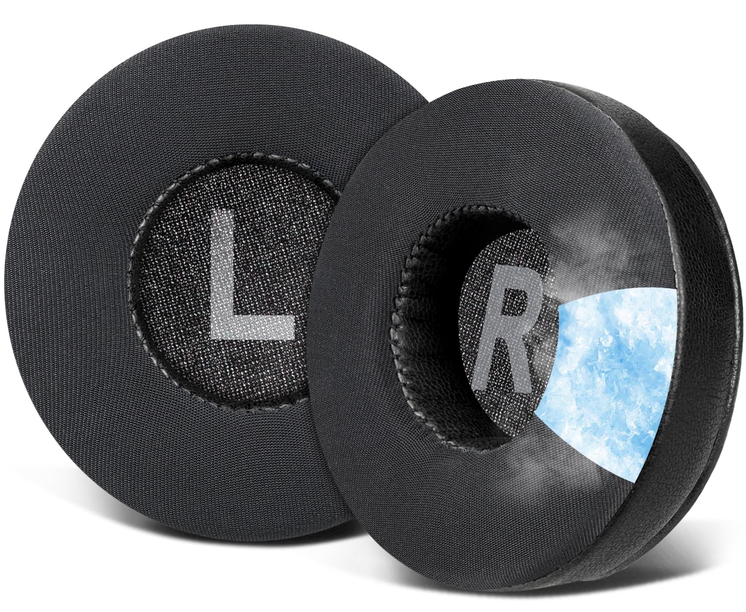 SOULWIT 70mm Cooling Gel Earpads Replacement for Sony WH-CH500/CH510/CH520,MDR-ZX100/ZX110/ZX110NC/ZX220/XB200/ZX300/ZX330BT,MDR-V100/V150/V200/V250/V300/V400, Ear Pads Cushions for DR-BT101/BTN200