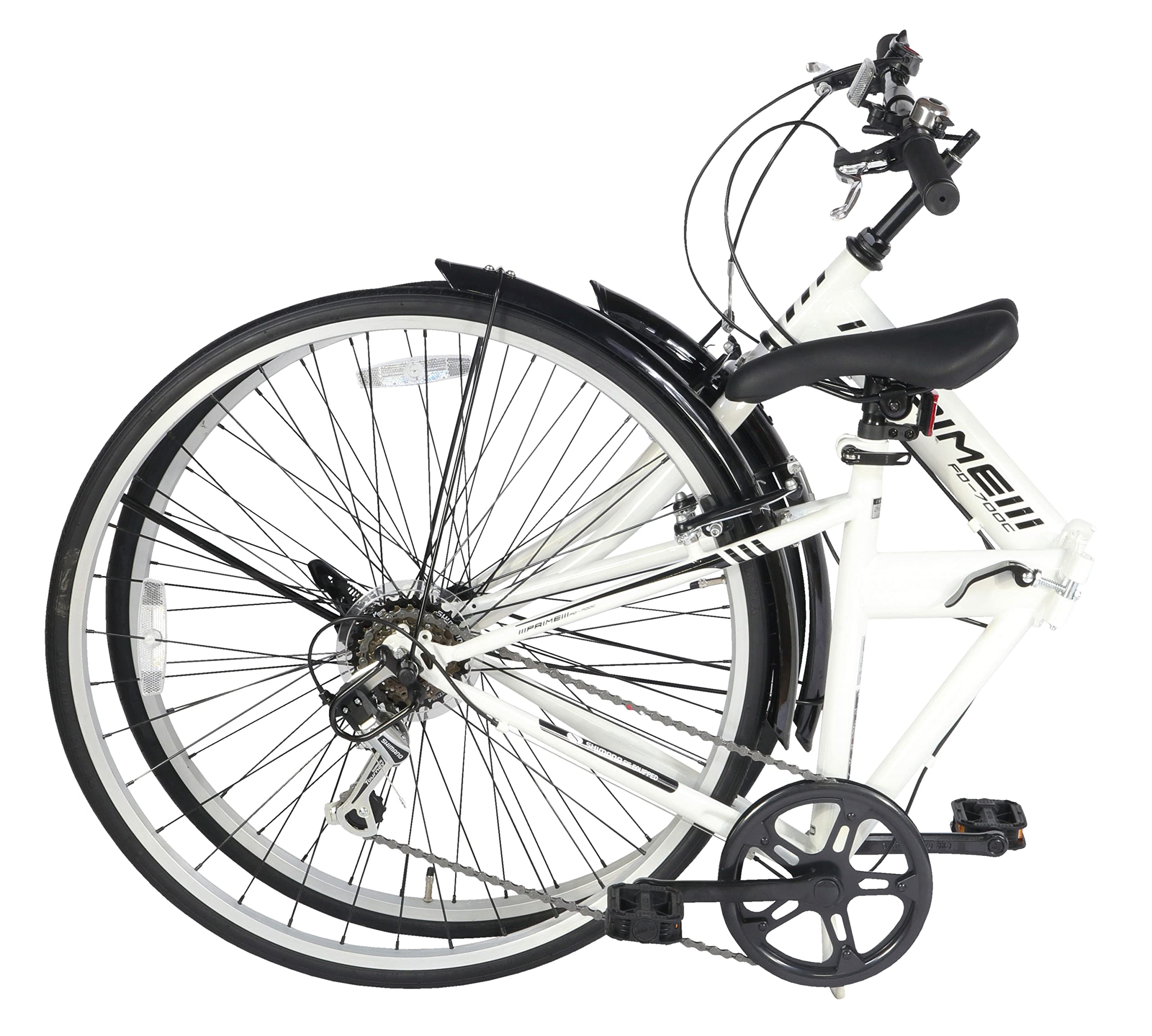 SGマーク付き 自転車 6段変速付き ホワイト 【公式通販】