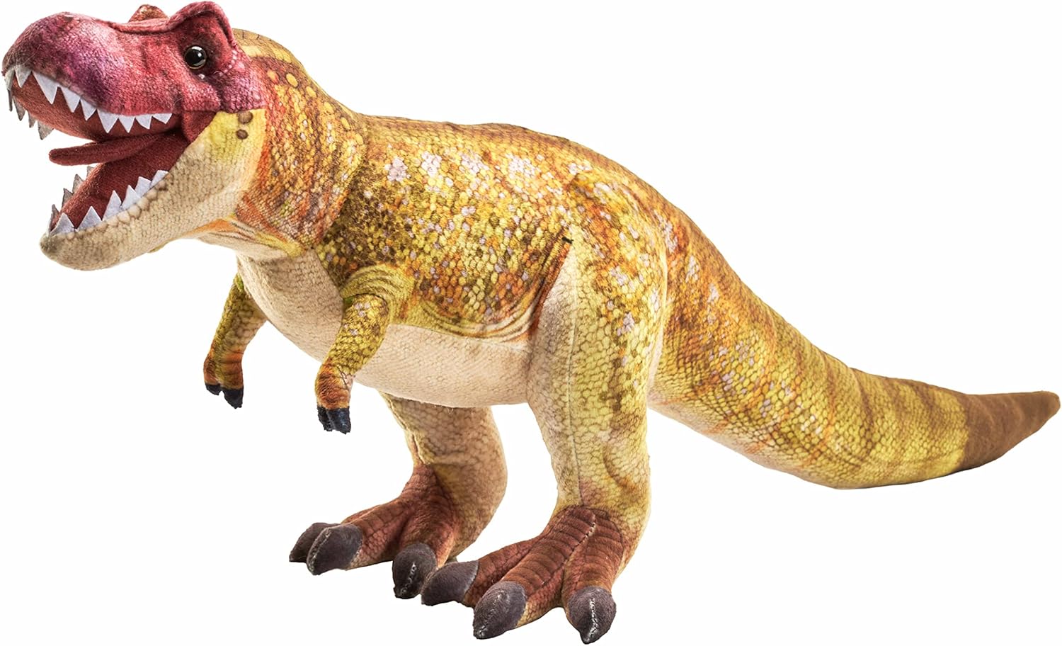Wild Republic Artist Collection, Dinosaur T-Rex, Gift for Kids, 15 inches, Plush Toy, Fill is Spun Recycled Water Bottles