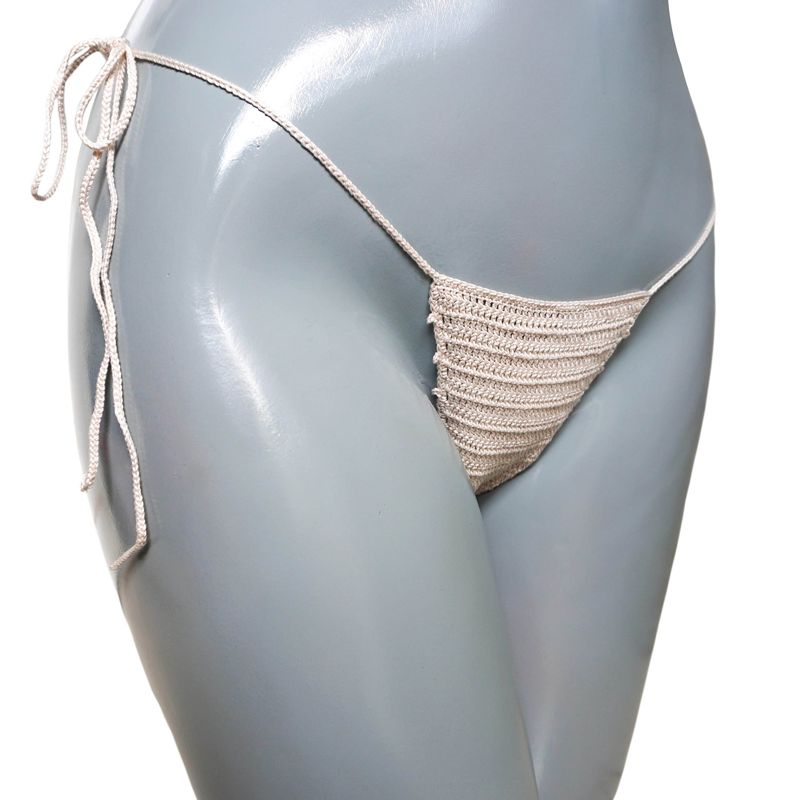 Trangscrochet Extreme Micro G-string Bikini Bottoms Crochet Thong Bikini Bottoms Sexy