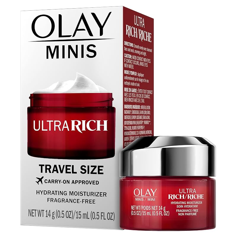 Olay Regenerist Hidratante Facial Ultra Rico, Sem Fragrância, Tamanho de Viagem, 15 mL