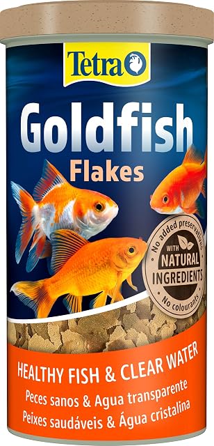Tetra - Comida para peces de agua fría Tetra Goldfish Escama