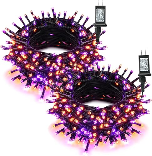 Miniatura 14 de Brizled - Luces de Navidad inteligentes, 66 pies / 20 metros, 200 luces LED que cambian de color para árbol de Navidad con control por aplicación y