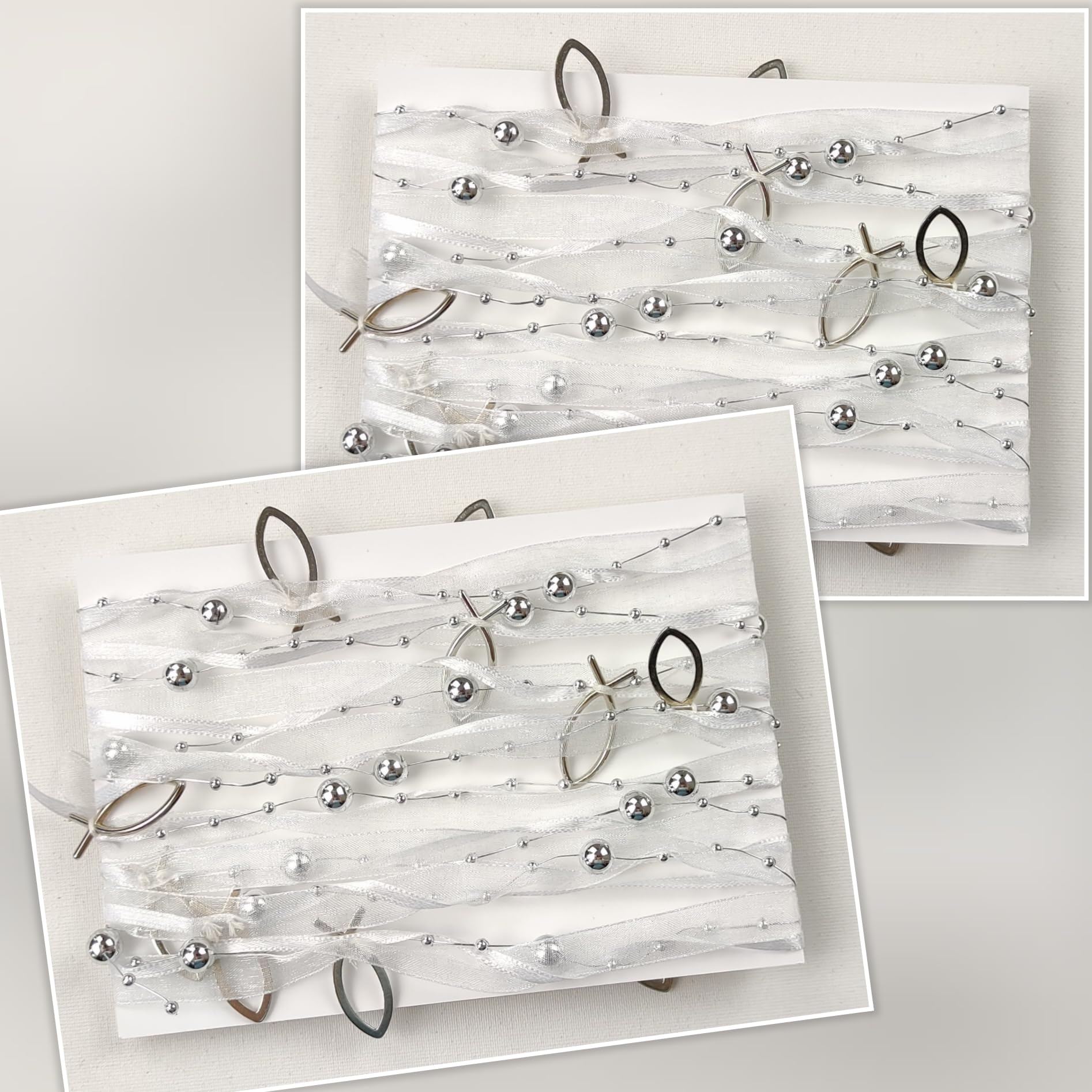 Tischdeko Set für 16-20 Personen in Mint-Creme. Festliche Deko für Taufe, Kommunion & Konfirmation im Greenery Design mit Eukalyptus und Hortensien. Komplett Set "Spirit" Gr. M von Fibula [STYLE]