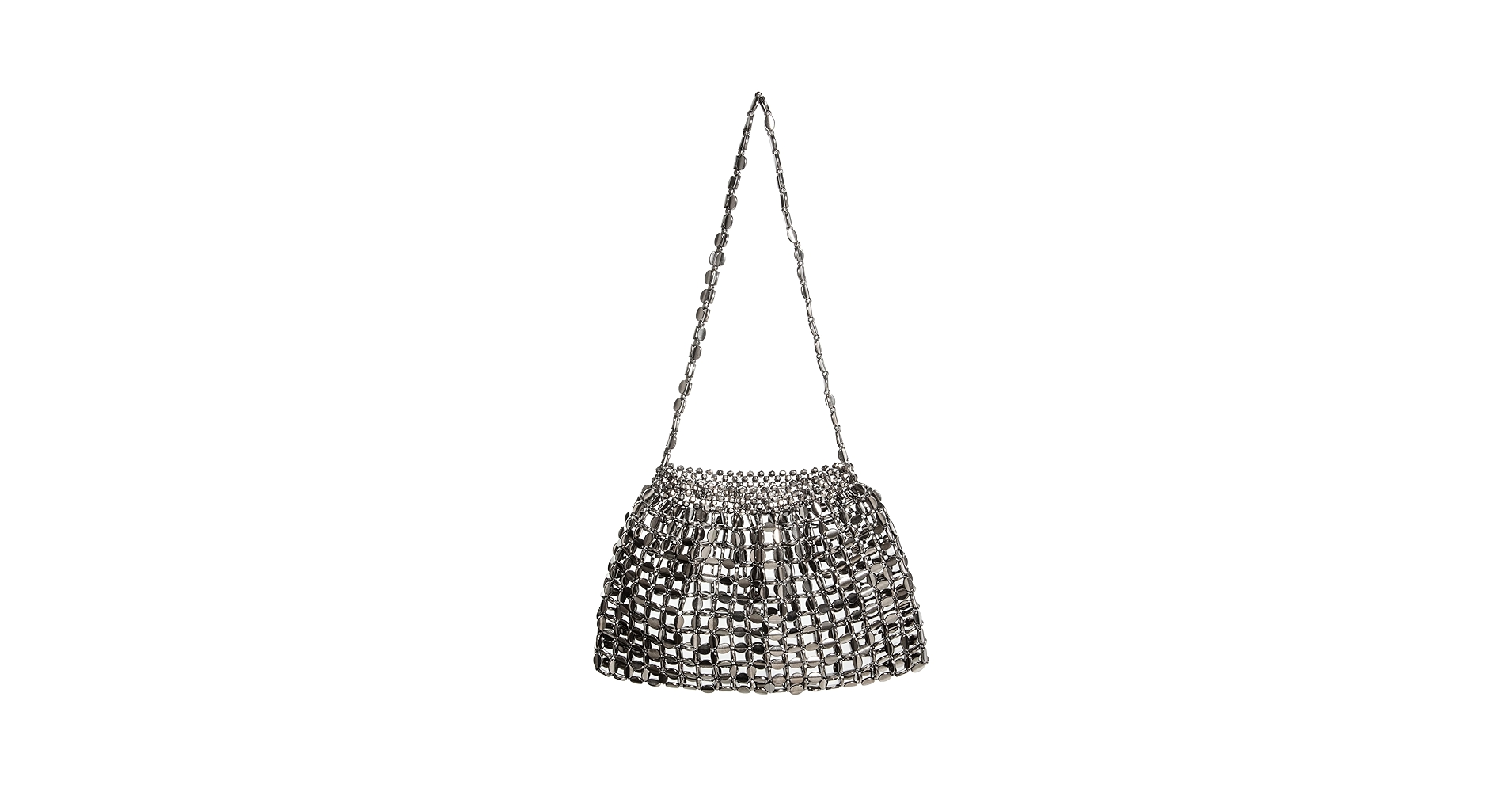 Abvokury Metallic Bead Sequin Shoulder Bag | Acrylic Beaded