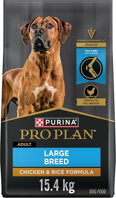 Purina Pro Plan Focus Formule Grandes Races Nourriture Sèche pour Chiens Adultes - Sac de 34 lb (L'emballage peut varier), Brun