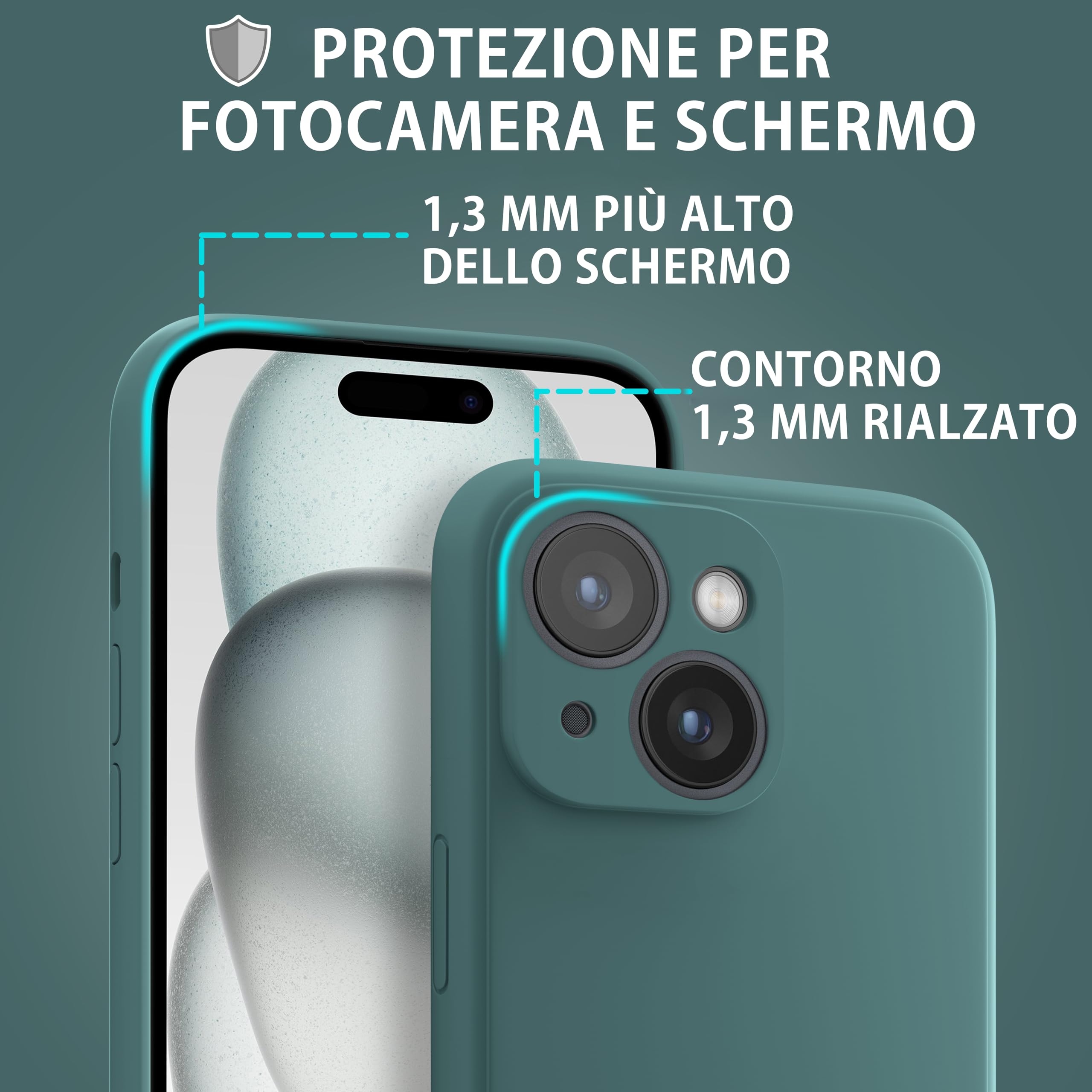 MyGadget Cover per iPhone 15 - Custodia Protettiva in | FindTheDeal