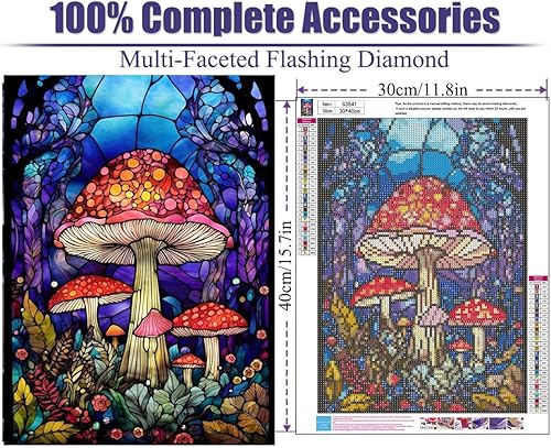 Miniatura 2 de LWZAYS Kits de pintura de diamantes para adultos, 5D DIY taladro completo, gemas de arte vertical, arte de diamantes verticales, perfecto para