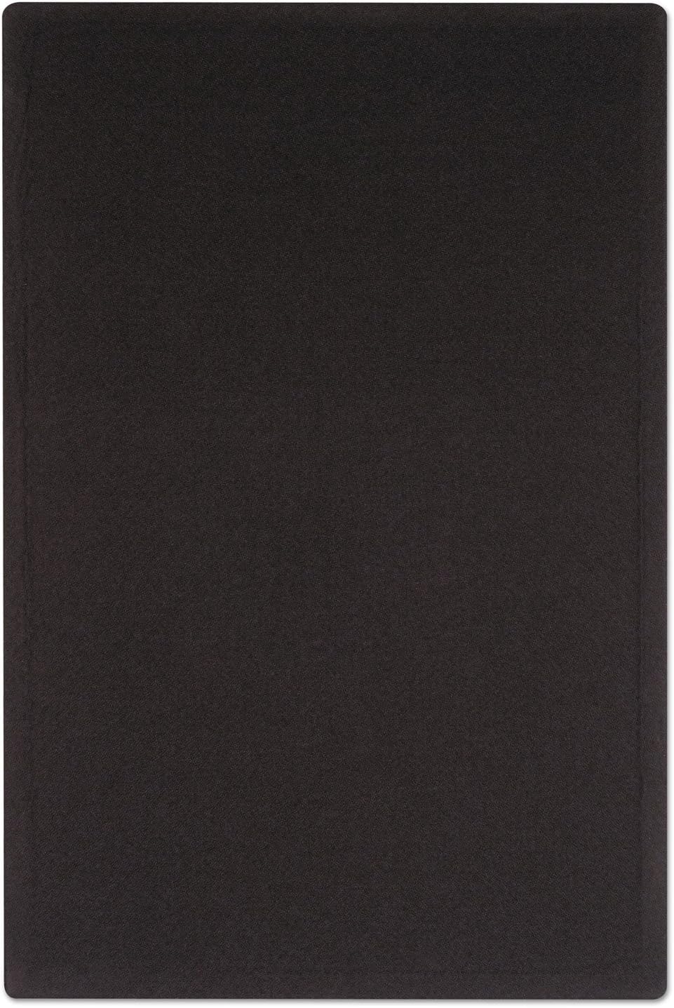 Quartet QRT7683BK - Oval Office Fabric Bulletin Board.