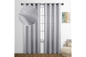 Grey Sparkle Curtains: Add Elegance and Shimmer to Your Home