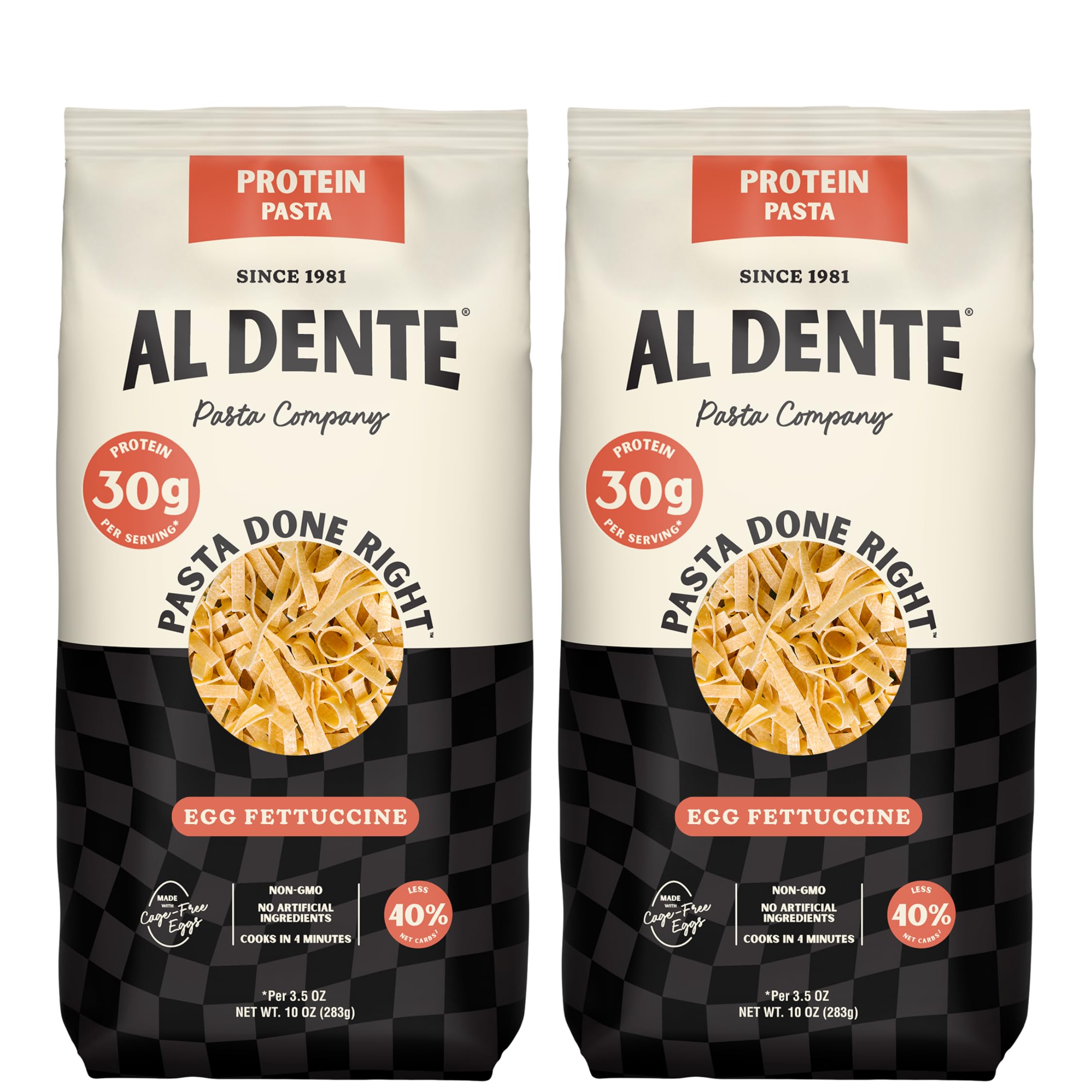 Al Dente Protein Pasta Egg Fettuccine