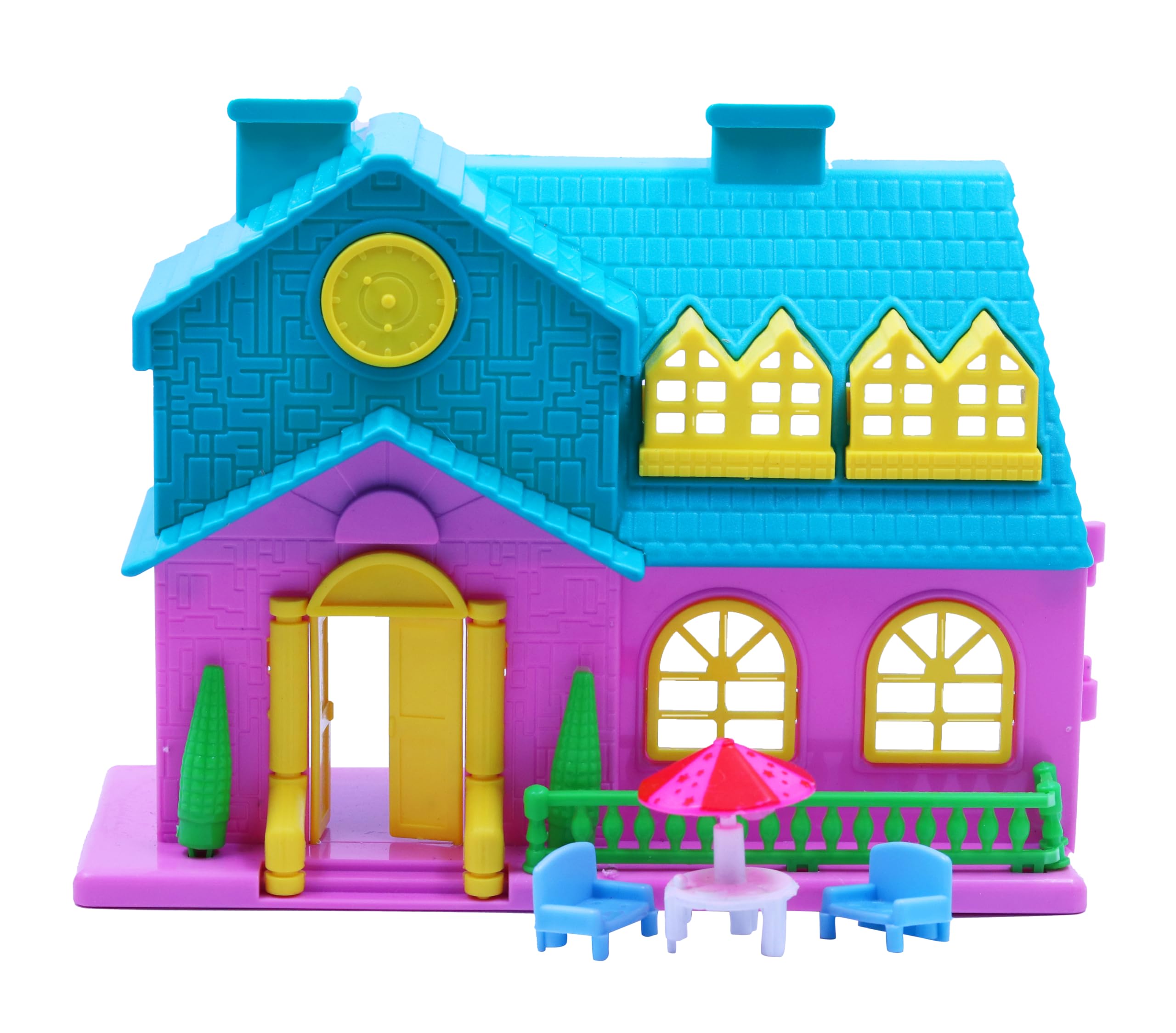Toy Cloud Funny Doll House 18 Pcs Set for Girls Kids with Furniture, Openable Door 100% Non-Toxic BPA Free Plastic Dream House Lovely Classic Shape N Design - Green (B0DCGDLRLB) Amazon Price History, Amazon Price Tracker