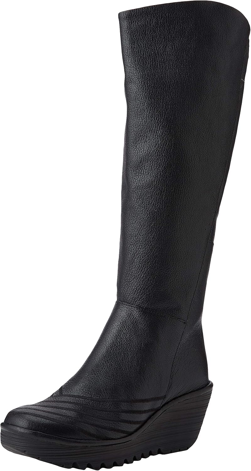 Fly London Women's Chukka Boots, Black Black 000, 9.5