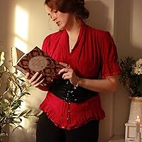 Vista 52 de GRACE KARIN Corsé elástico elástico para mujer Negro