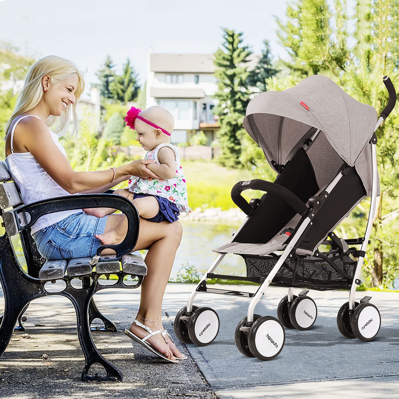 Compact All Terrain Stroller for Toddler and Big Bahrain Ubuy