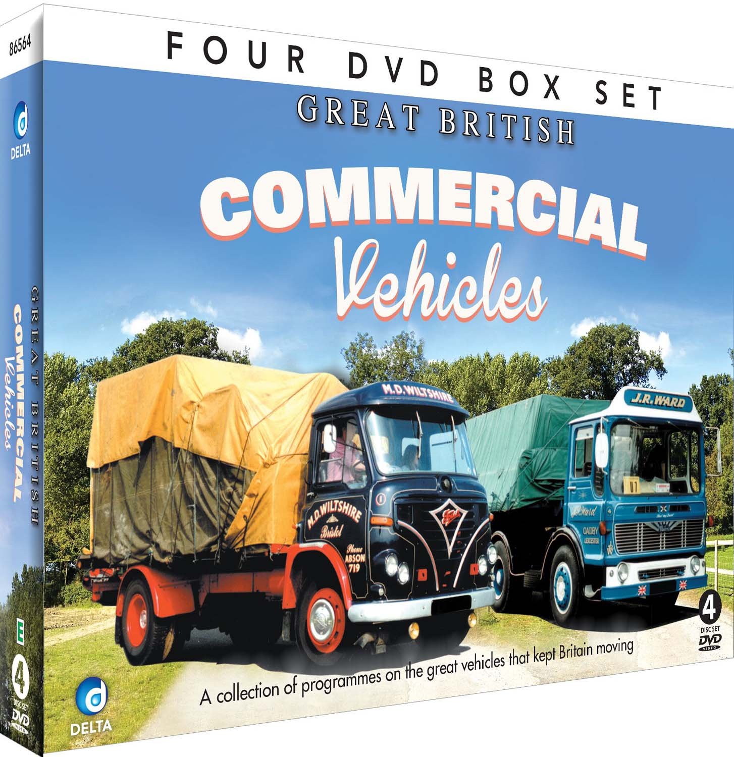 Vehículos comerciales británicos DVD para resolver dudas de restauración e historia